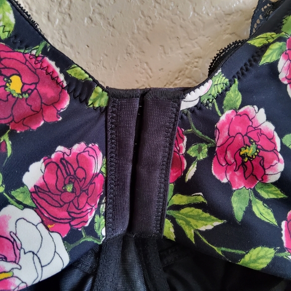 Modern Movement Floral Lace Underwire Bra Size 40H New - Picture 3 of 7